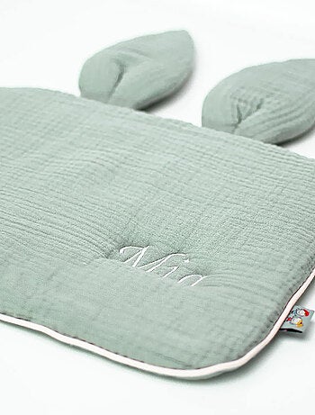 Almohada para bebé plana y reversible de algodón - SEVIRA KIDS