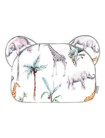 Almohada para bebé plana y reversible de algodón - SEVIRA KIDS