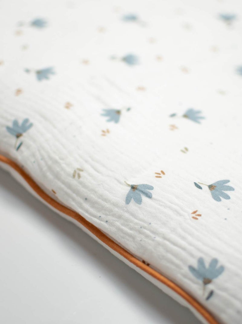 Almohada para bebé plana y reversible de algodón | SEVIRA KIDS Azul - Kiabi