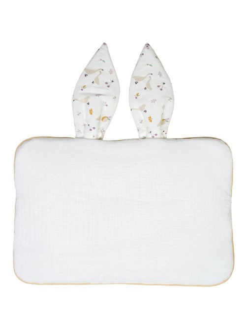 Almohada para bebé plana y reversible de algodón | SEVIRA KIDS - Kiabi