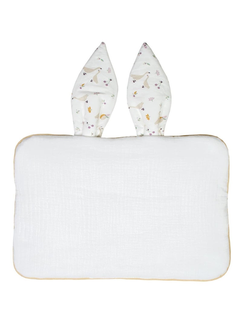 Almohada para bebé plana y reversible de algodón | SEVIRA KIDS Beige - Kiabi