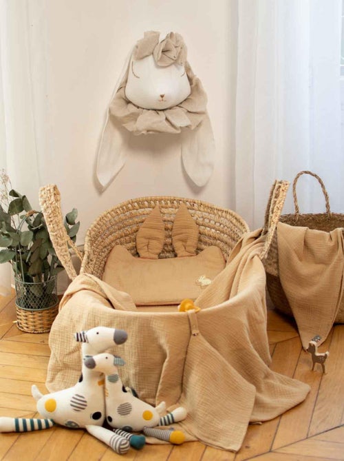 Almohada para bebé plana y reversible de algodón | SEVIRA KIDS - Kiabi