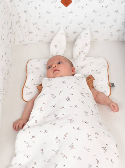 Almohada para bebé plana y reversible de algodón | SEVIRA KIDS - Kiabi