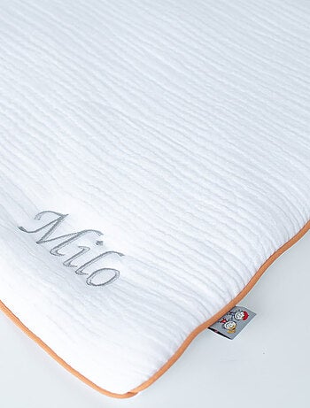 Almohada para bebé plana y reversible de algodón | SEVIRA KIDS