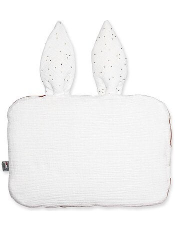 Almohada para bebé plana y reversible de algodón | SEVIRA KIDS