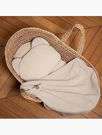 Almohada para bebé plana y reversible de algodón | SEVIRA KIDS
