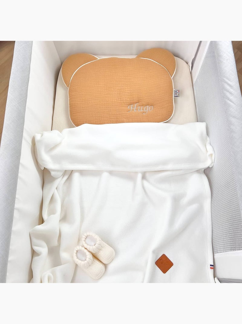 Almohada para bebé plana y reversible de algodón | SEVIRA KIDS Crudo - Kiabi