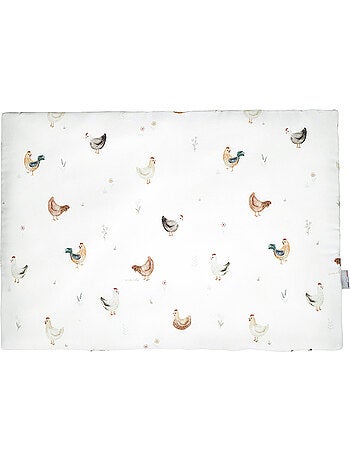 Almohada para bebé plana y reversible de algodón | SEVIRA KIDS