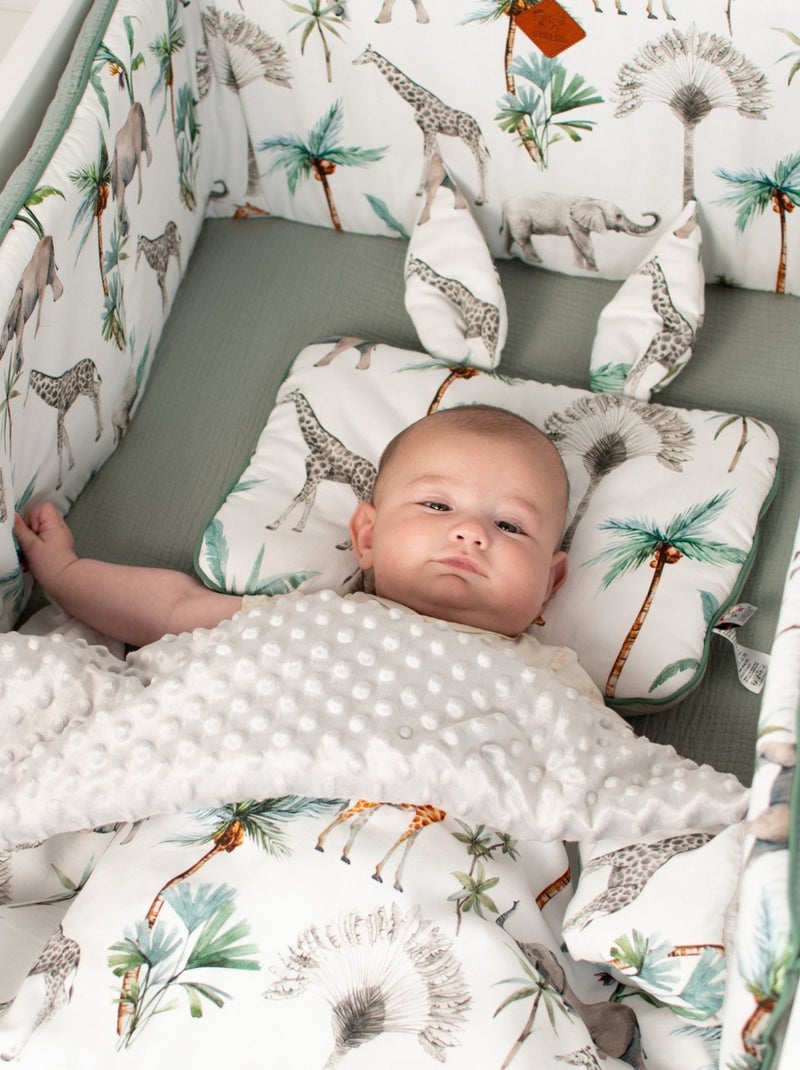 Almohada para bebé plana y reversible de algodón | SEVIRA KIDS Multicolor - Kiabi
