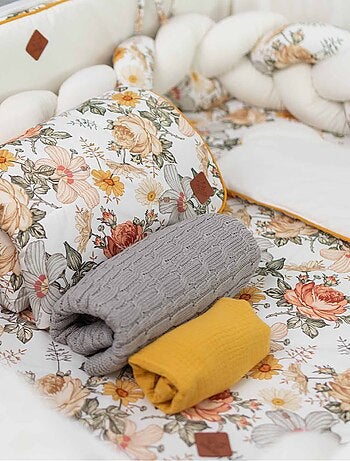 Almohada para bebé plana y reversible de algodón | SEVIRA KIDS