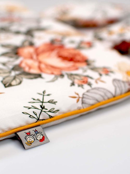 Almohada para bebé plana y reversible de algodón | SEVIRA KIDS - Kiabi