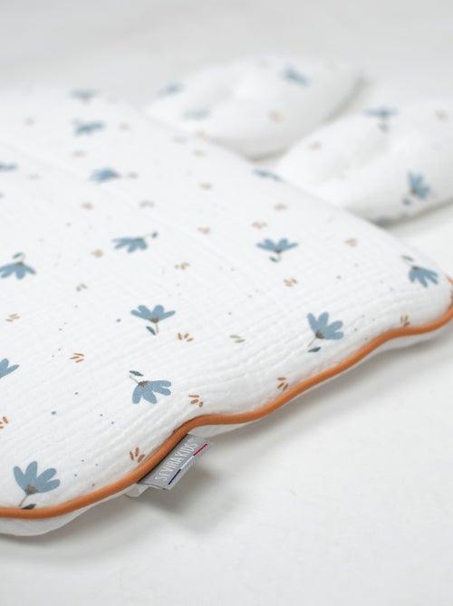 Almohada para bebé plana y reversible de algodón | SEVIRA KIDS - Kiabi