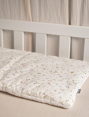 Almohada para bebé plana y reversible de algodón | SEVIRA KIDS