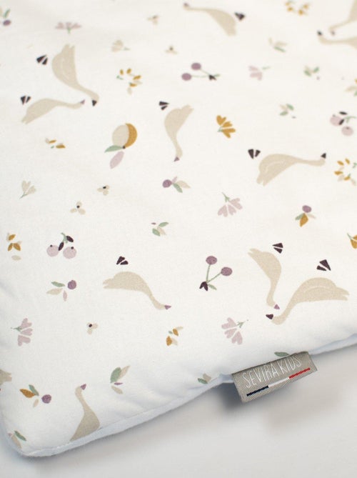 Almohada para bebé plana y reversible de algodón | SEVIRA KIDS - Kiabi