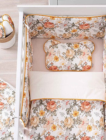 Almohada para bebé plana y reversible de algodón | SEVIRA KIDS
