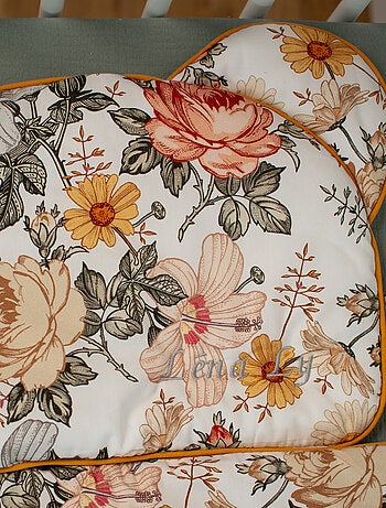 Almohada para bebé plana y reversible de algodón | SEVIRA KIDS