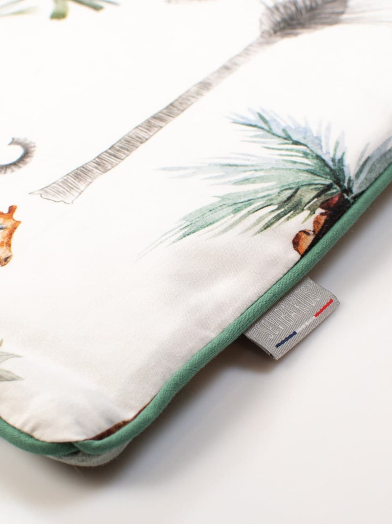 Almohada para bebé plana y reversible de algodón | SEVIRA KIDS Verde agua - Kiabi
