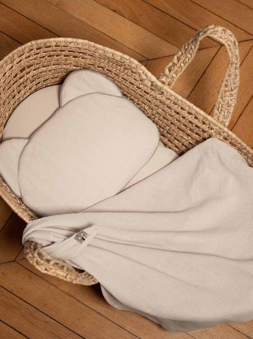 Almohada para bebé plana y reversible de algodón | SEVIRA KIDS - Kiabi