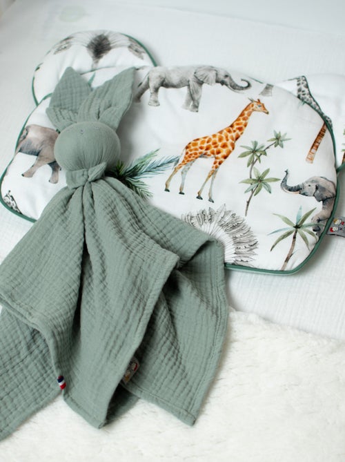 Almohada para bebé plana y reversible de algodón | SEVIRA KIDS - Kiabi