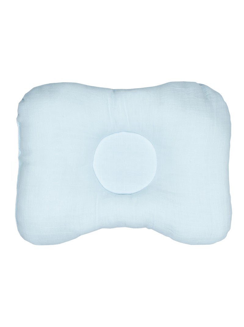 Almohada reposacabezas para bebé en muselina de algodón | SEVIRA KIDS Azul - Kiabi