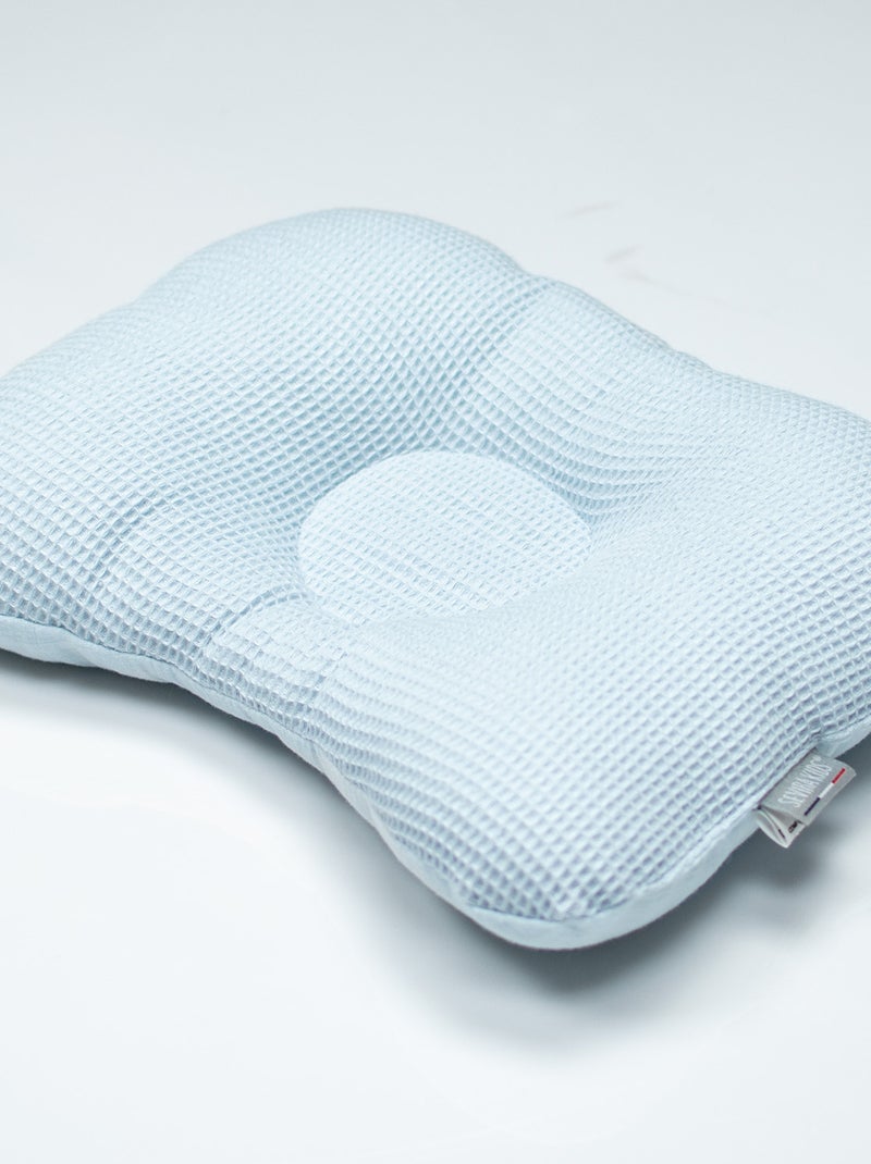 Almohada reposacabezas para bebé en muselina de algodón | SEVIRA KIDS Azul - Kiabi