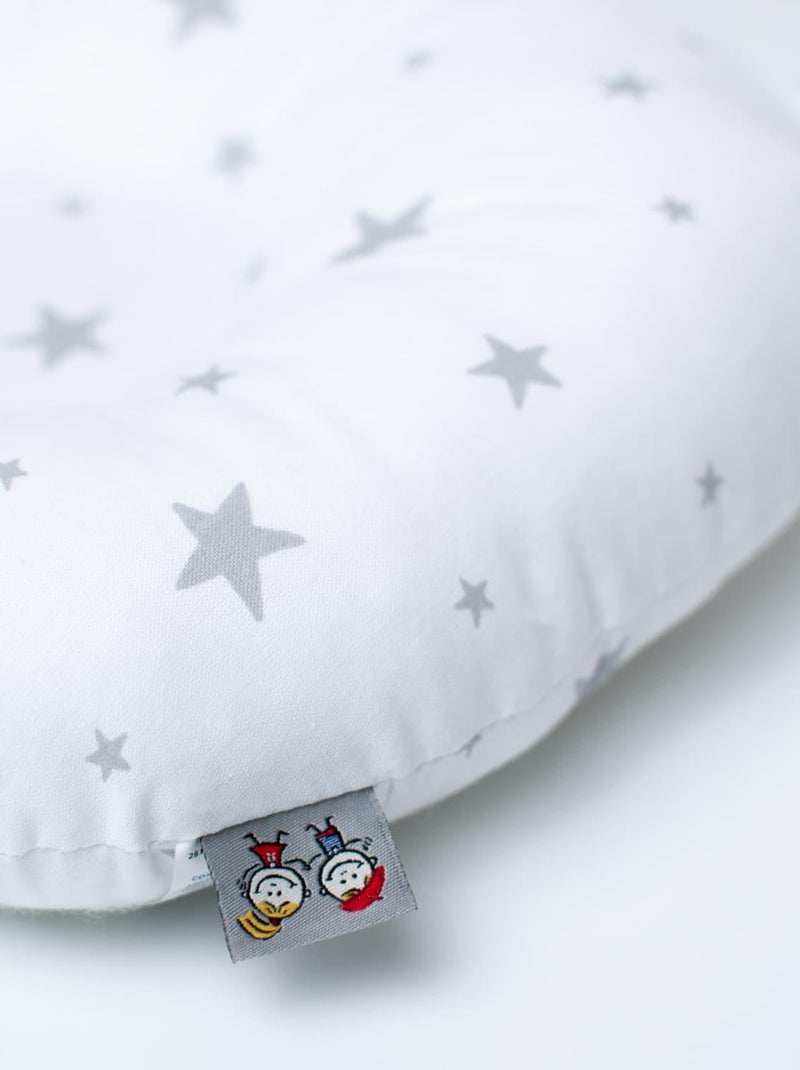 Almohada reposacabezas para bebé en muselina de algodón | SEVIRA KIDS Blanco - Kiabi