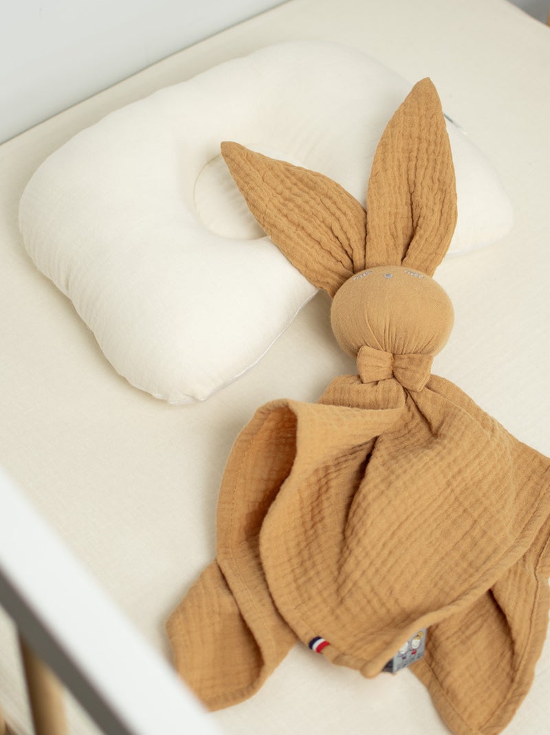 Almohada reposacabezas para bebé en muselina de algodón | SEVIRA KIDS Crudo - Kiabi