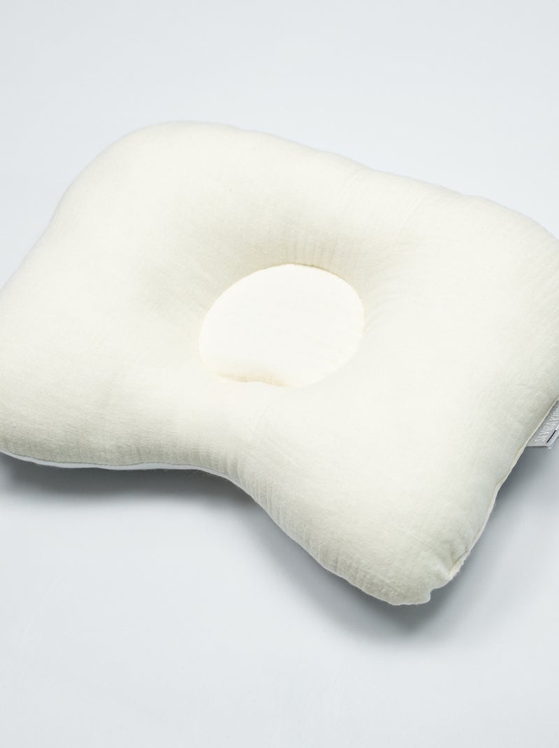 Almohada reposacabezas para bebé en muselina de algodón | SEVIRA KIDS Crudo - Kiabi