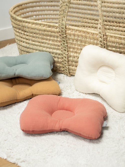 Almohada reposacabezas para bebé en muselina de algodón | SEVIRA KIDS - Kiabi