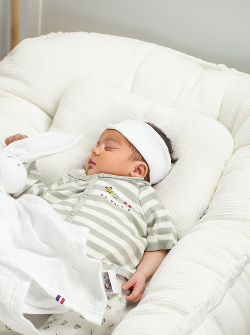 Almohada reposacabezas para bebé en muselina de algodón | SEVIRA KIDS Crudo - Kiabi