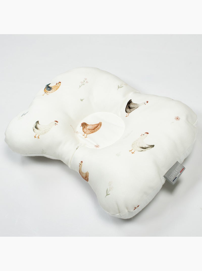 Almohada reposacabezas para bebé en muselina de algodón | SEVIRA KIDS Crudo - Kiabi