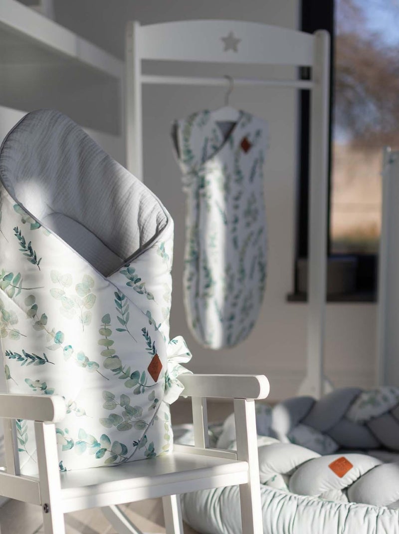 Almohada reposacabezas para bebé en muselina de algodón | SEVIRA KIDS Gris - Kiabi