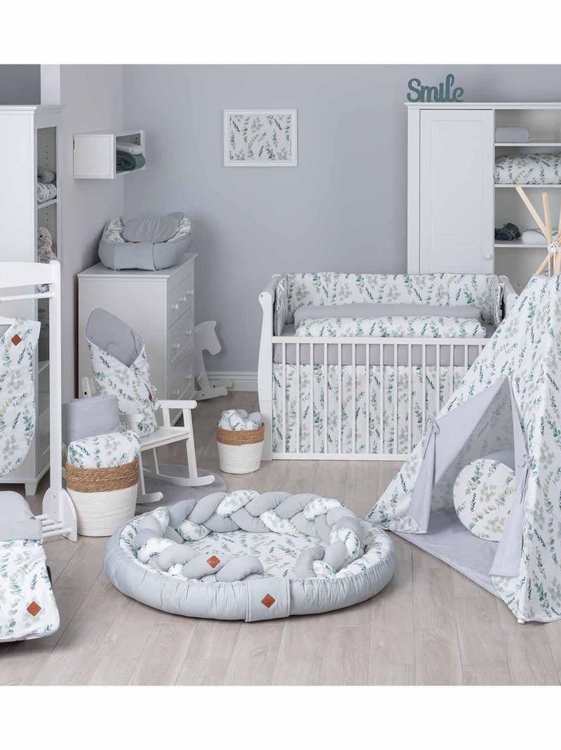 Almohada reposacabezas para bebé en muselina de algodón | SEVIRA KIDS Gris - Kiabi