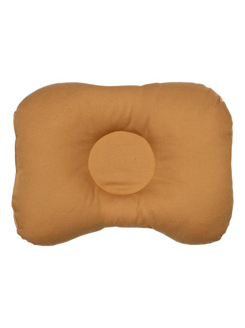Almohada reposacabezas para bebé en muselina de algodón | SEVIRA KIDS Marrón claro - Kiabi