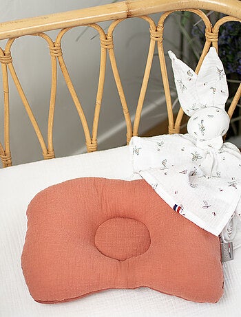 Almohada reposacabezas para bebé en muselina de algodón | SEVIRA KIDS