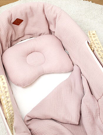Almohada reposacabezas para bebé en muselina de algodón | SEVIRA KIDS