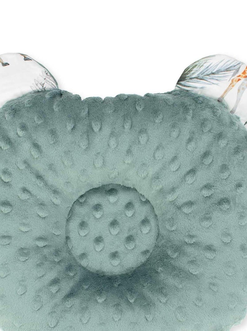 Almohada reposacabezas para bebé en muselina de algodón | SEVIRA KIDS Verde - Kiabi