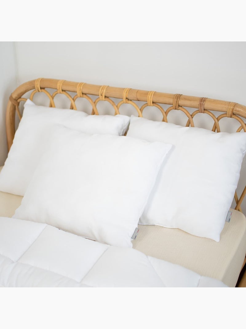Almohada suave de satén algodón | SEVIRA KIDS Blanco - Kiabi