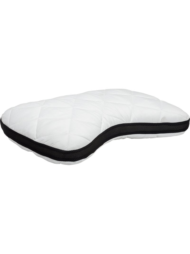 Almohada Viscoelástica Cervical - Antialérgica - Firmeza Media Blanco - Kiabi