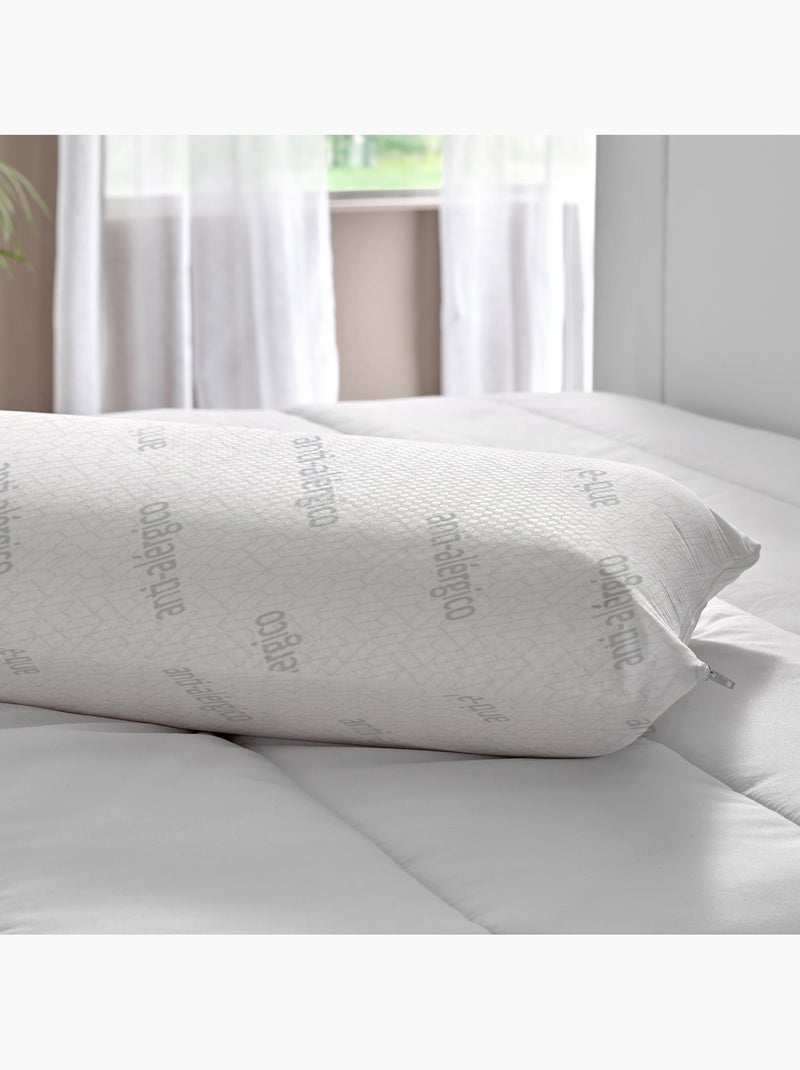 Almohada Viscoelástica HOME Tratamiento Antiácaros Blanco - Kiabi