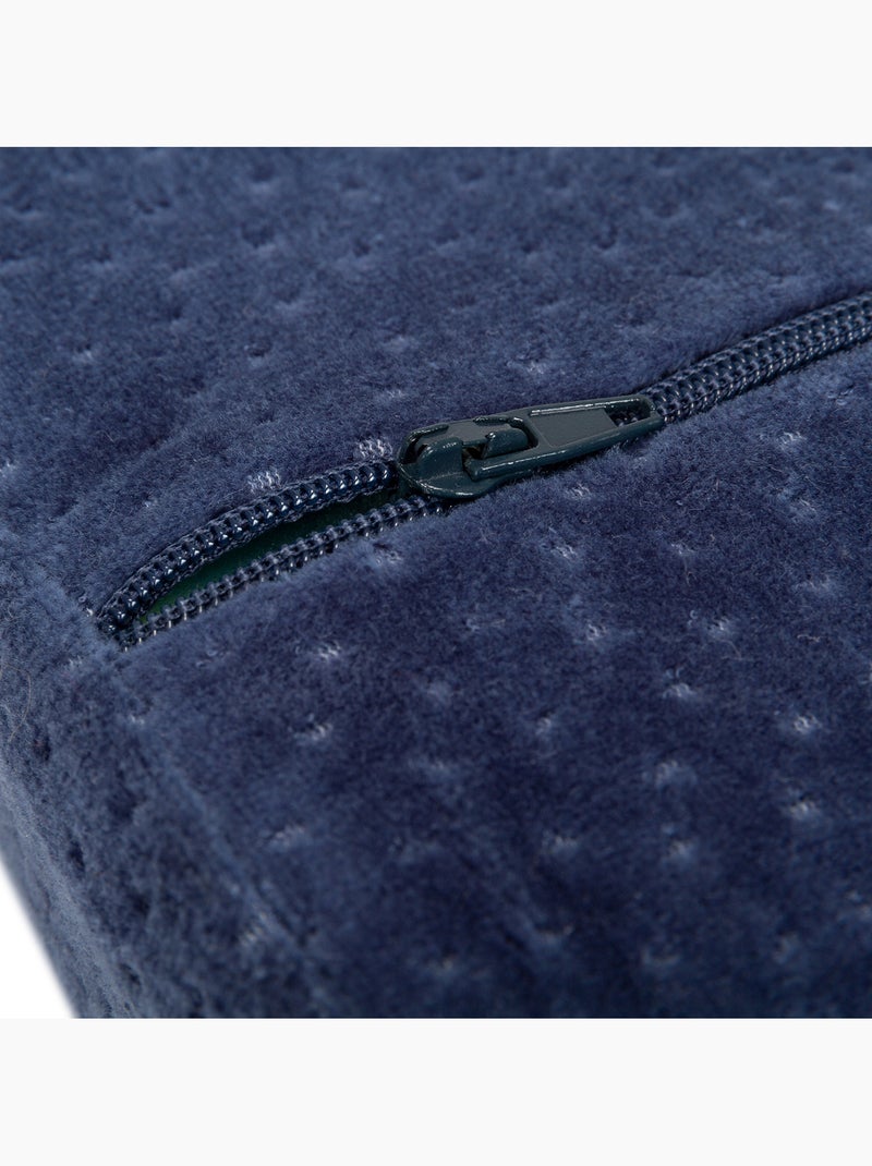 Almohada Viscoelástica Plegable para Piernas con Aloe Vera HOME Azul - Kiabi