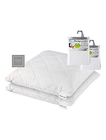 Almohadas de Poliéster Flocon Mémoire de Forme PROMO LINGE