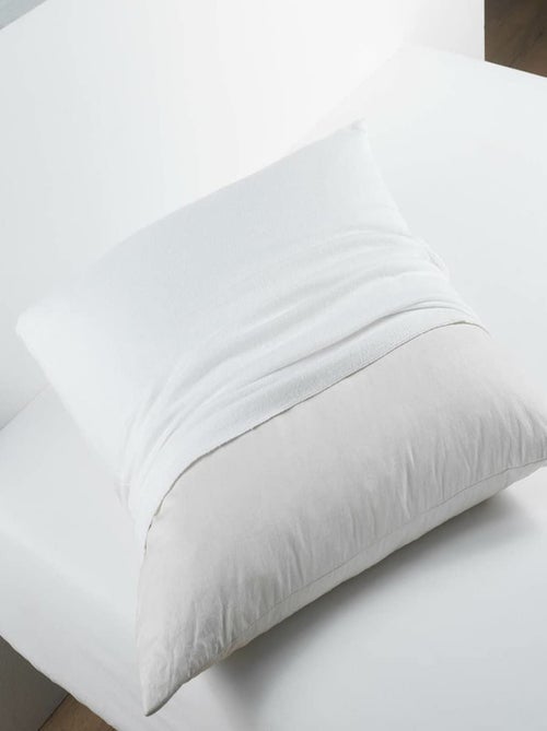 Almohadas de Poliéster Flocon Mémoire de Forme PROMO LINGE - Kiabi