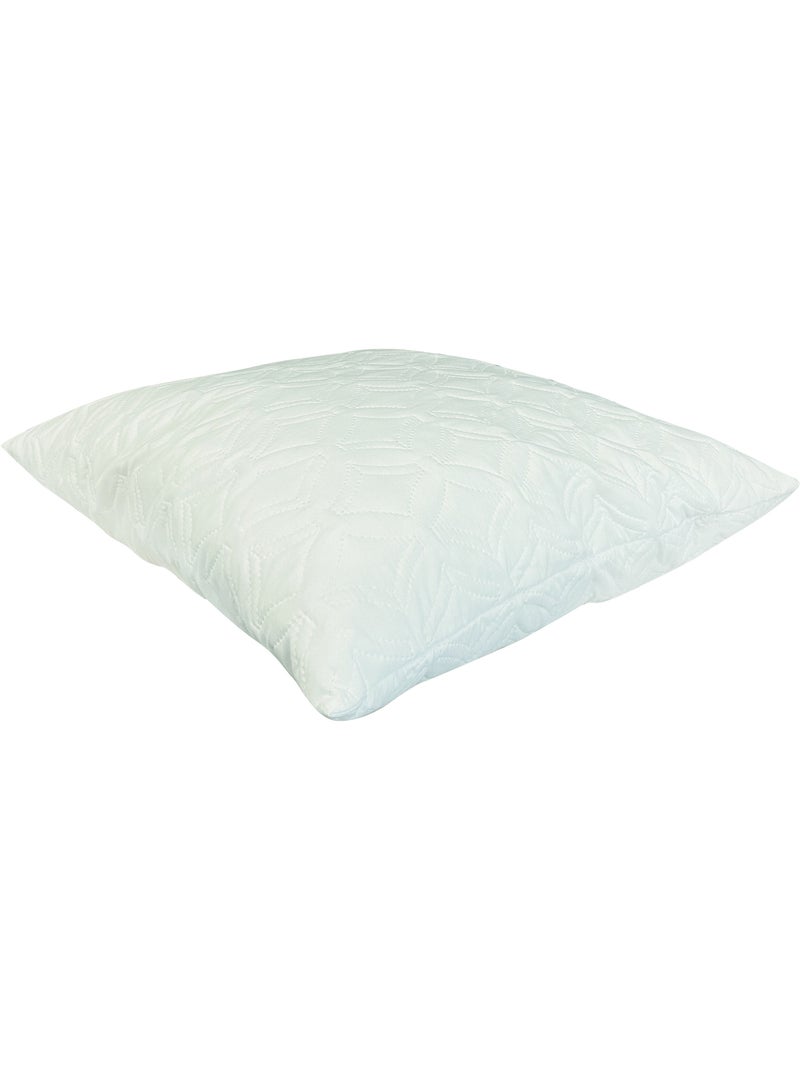 Almohadas de poliéster flocon mémoire de forme promo linge Blanco - Kiabi
