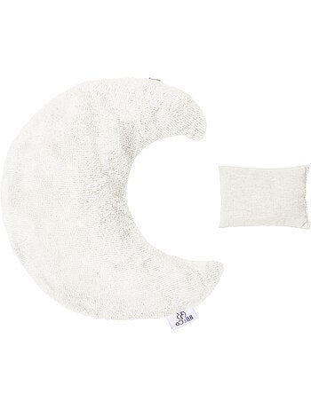 Almohadilla térmica bebé en forma de luna con semillas de colza | bb&co