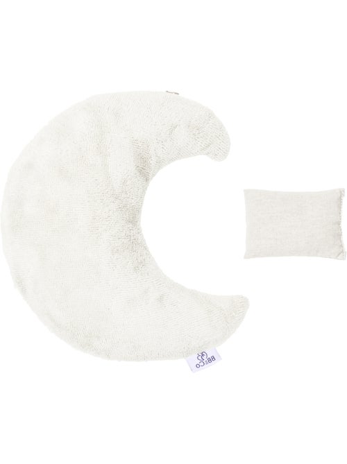 Almohadilla térmica bebé en forma de luna con semillas de colza | bb&co - Kiabi Almohadilla térmica bebé en forma de luna con semillas de colza | bb&co - Kiabi