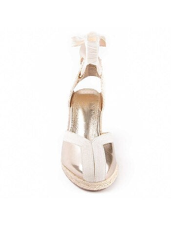 Alpargata De Cuña Para Mujer. Montevita Balenci