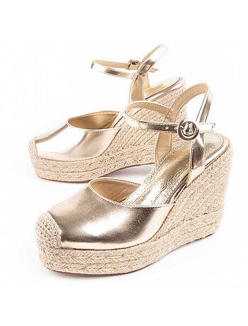 Alpargata De Cuña Para Mujer. Montevita Balenci