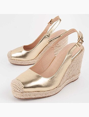 Alpargata De Cuña Para Mujer. Montevita Balenci