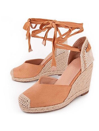 Alpargata De Cuña Para Mujer. Montevita Balenci